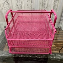 【1月21・22日限定】 IKEA 3段トレイ＆100均ミニラッ...