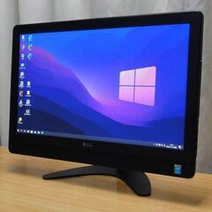 美品 高速・高性能一体型PC Dell Optiplex 9030 AIO 23インチ Core i5 メモリー8GB SSD 240GB（新品）Windows10 pro Microsoft Office 2019 pro搭載 Webカメラ WiFi Bluetooth HDMI DVD-Rドライブ装備の画像
