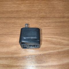 変換アダプタ 3P→2P ノイズフィルター付　変換電源アダプタ　...
