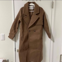 ロングチェスターコート  韓国の画像