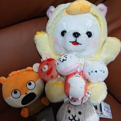 クレーンゲ－ムで取ったぬいぐるみ①  