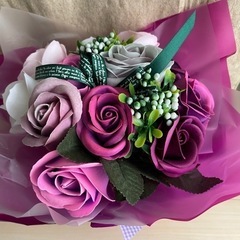 シャボンフラワー　薔薇のブーケ