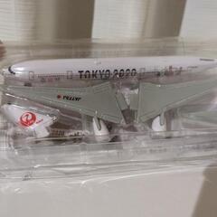 【新品未使用】JAL 飛行機模型　TOKYO2020の画像