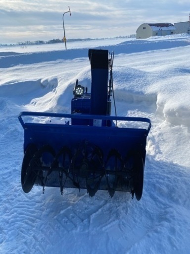 （決まりました）除雪機　YAMAHA YT1190E中型　新品バッテリー・オイル交換済　引き取り優先