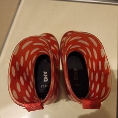 キッズ 子供 17cm レインズーツ 長靴 ミニー ディズニーの画像