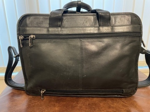 tumi エッセンシャル レザー バッグ