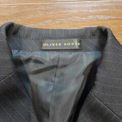 120cmセット ブレザー ハーフパンツ黒と紺色の画像