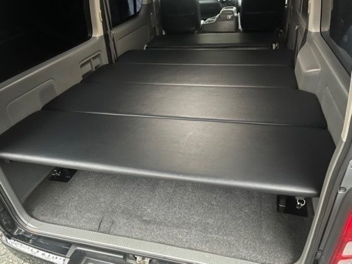 ハイエース200系　2型ワイド　ベットキット　キャンプ