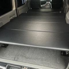 ハイエース200系　2型ワイド　ベットキット　キャンプ