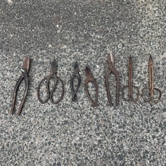 庭の手入れハサミいろいろ