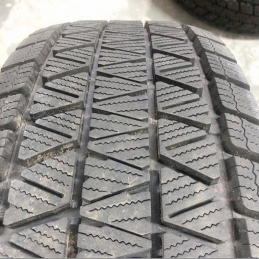 2021年製　Jeep ジープ ラングラー　アンリミテッド　265/70R17 ブリジストン DM-V3 バリ溝良品 スタッドレスタイ
