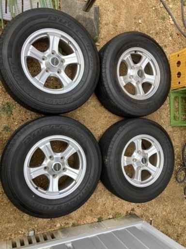 【値下げ】ランクル100・200 17インチタイヤホイール