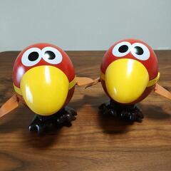 飛びたい　キョロちゃん2つ。