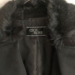 【未使用】CECIL McBEE セシル マクビー ロングコート ビッグカラーの画像