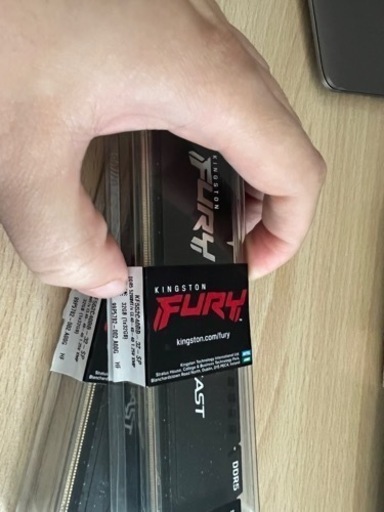 Kingston fury ddr5メモリー　