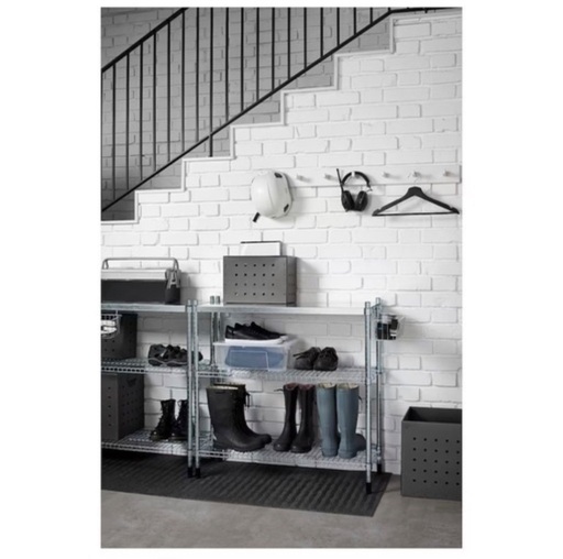 【美品】ikea OMAR オマル シルバー ステンレスラック