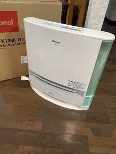 National 加湿セラミックファンヒーター　DS-FK1200-G  2006年製