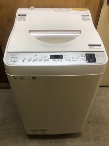 シャープ　洗濯乾燥機　ES-TX5E 2021年