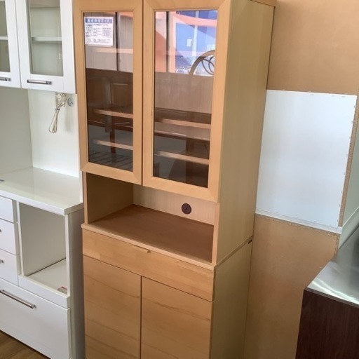 値下げしました！karimoku カリモク 2枚扉レンジボード【トレファク 川越店】