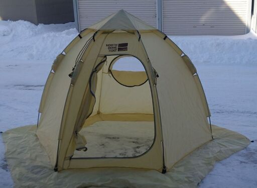 ほぼ新品  わかさぎテント ワカサギテント ワンタッチ ノースドームテントWT-04