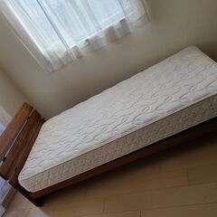 22日までのお取引！シングルベッド差し上げます！の画像