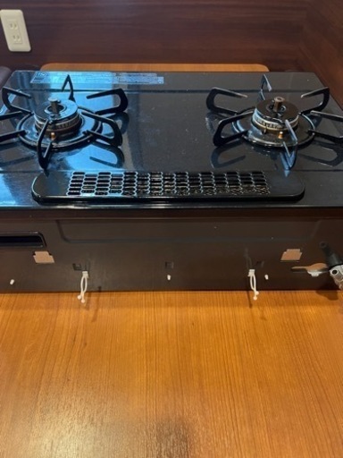 パロマガステーブル　右強バーナー　無水両面焼きグリル