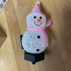 雪だるまソーラーライトの画像