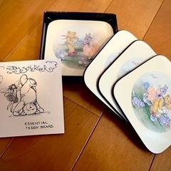 ベア&ラビット　コルクコースター（6枚組）の画像