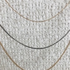 三連ネックレスの画像