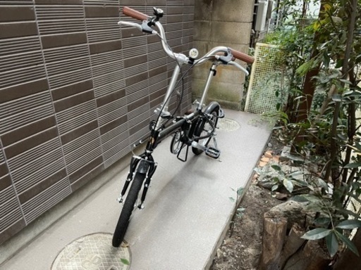 CAPTAIN STAG AL 16インチ折りたたみ自転車 FDB161 ブラック YG-0228