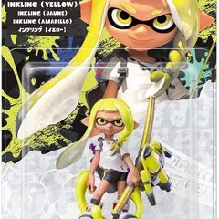 【2200円でお譲り】amiibo インクリング【イエロー】(ス...