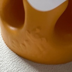 バンボ　ベビーチェア　ベビーソファ　イエロー　テーブル付き　ジャンクの画像