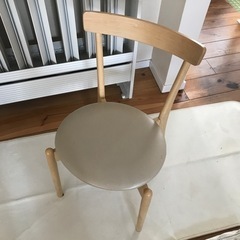 ダイニングチェア　2脚の画像