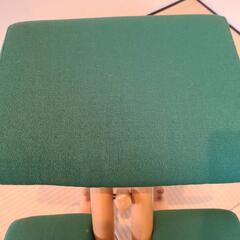 【値下げ】ストッケ製　バランスチェア(グリーン)の画像