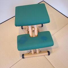 【値下げ】ストッケ製　バランスチェア(グリーン)