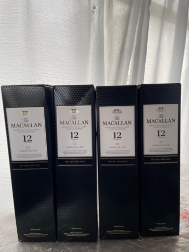 ザマッカラン12年　4本セット