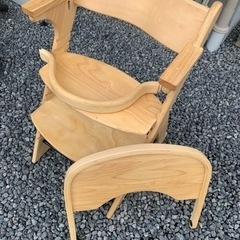 【お譲りします】カトージハイチェア　※一部付属品なし