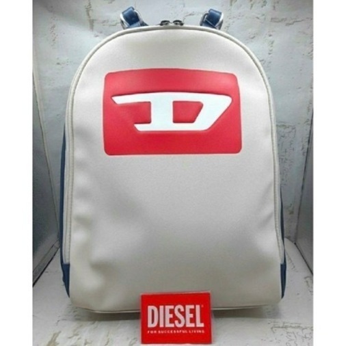 ☆新品☆DIESEL ディーゼル☆  Dロゴ カラーブロック バックパック