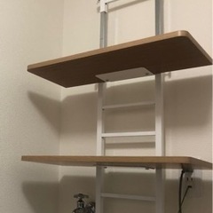 ニトリ　突っ張り洗濯機ラック