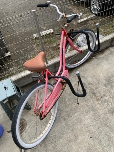 ビーチクルーザーとサーフボードキャリアSET