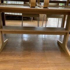 お値下げしました！無印良品 ダイニング3点セット【トレファク 川越店】　