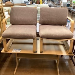 お値下げしました！無印良品 ダイニング3点セット【トレファク 川越店】　