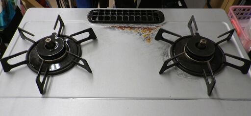 訳あり現状特価品 都市ガステーブル リンナイ 右強火 RTS-660GFTS-R シルバー ガステ ガス台 西岡店