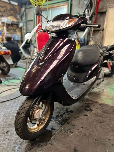 実働　HONDA　4stディオ　プラグ・バッテリー新品　エンジンオイル交換　キャブ清掃済み