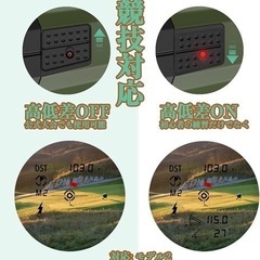 1000yd対応 ゴルフ距離計 レーザー距離測定器 ピンサーチ機能 の画像