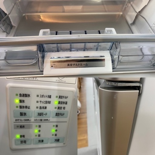 I685 ★ HITACHI 冷蔵庫 (420L) 6ドア ⭐動作確認済 ⭐クリーニング済