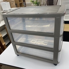 衣装ケース★3段★コロコロ付き★の画像