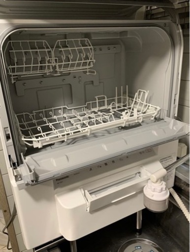 工事不要 電気食器洗い乾燥機 NP-TSP1-W
