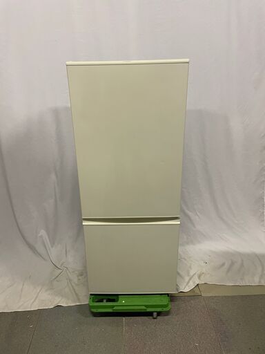 AQUA 184L 大容量『54Lビッグフリーザー』フラット＆スクエア 2ドア冷蔵庫 AQR-18F(W) 2017年製