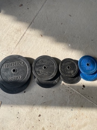 IVANKO ラバー　ダンベル　プレート